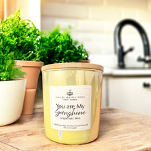Load image into Gallery viewer, You Are My Sunshine Irridescent Candle