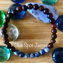 Load image into Gallery viewer, Red Sandalwood & Gemstone Mala Bracelets