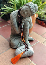 Load image into Gallery viewer, Courage & Bravery 108-Bead Hand Knotted Mala