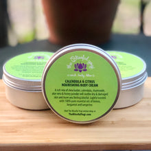 Load image into Gallery viewer, Calendula + Citrus Fruits Nourishing Body Cream
