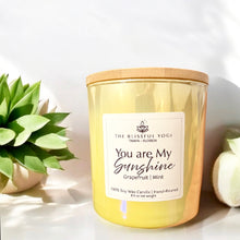 Load image into Gallery viewer, You Are My Sunshine Irridescent Candle
